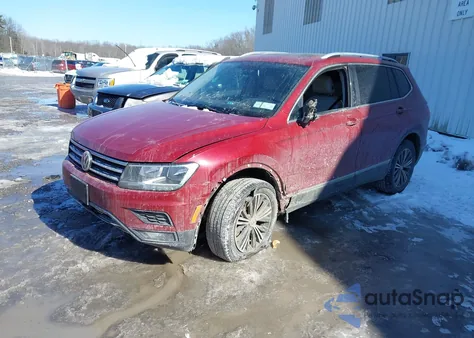 2018 Volkswagen Tiguan 2.0T Se/2.0T Sel z USA, uszkodzony, nr VIN 3VV2B7AXXJM221953